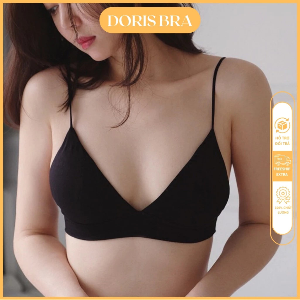 [ĐỦ SIZE]Áo bra cotton BR8886 đệm mỏng ôm ngực co giãn tốt DORIS BRA