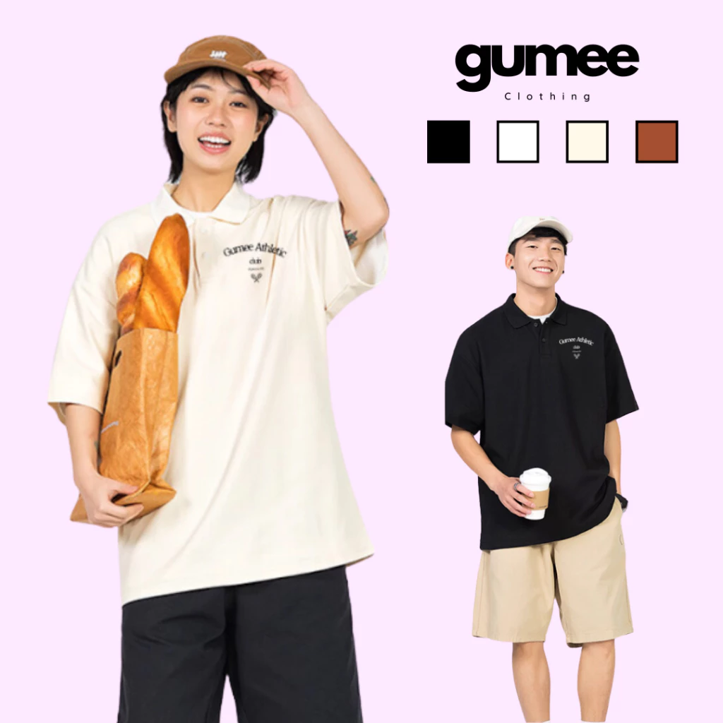 Áo polo nam nữ cotton cao cấp, áo thun polo unisex local brand basic form rộng phong cách hàn quốc - GPO