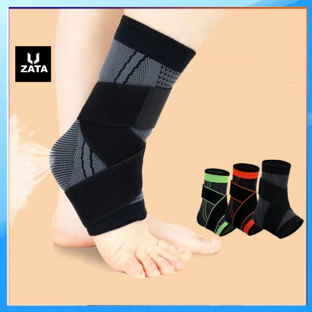 Băng quấn cổ chân, mắt cá chân, băng cổ chân đá bóng, quấn cổ chân trợ lực, bó cổ chân mỏngnhẹ thoáng khí Zata Vn - QCCP