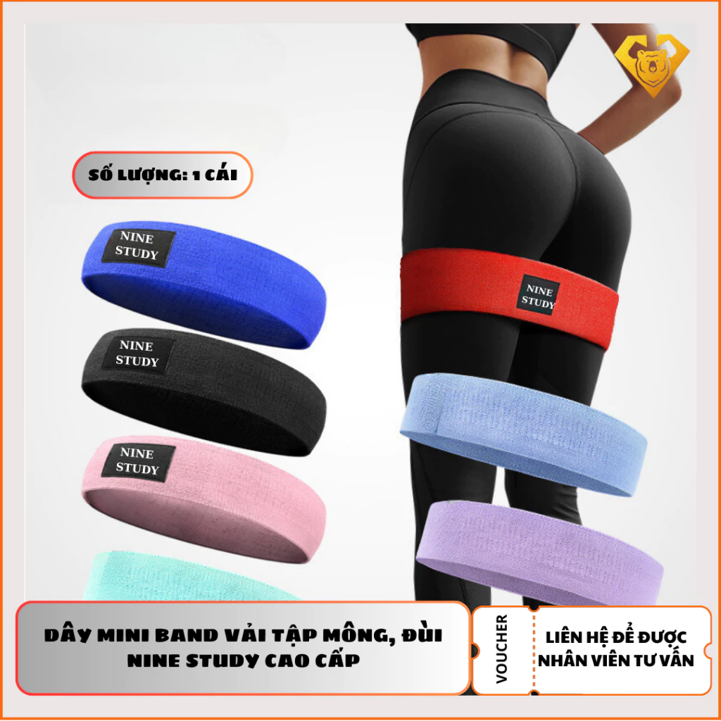 Dây Đàn Hồi Kháng Lực Tập Mông SKDK 003 - Dây Tập Yoga Siêu Bền (Mẫu mới )
