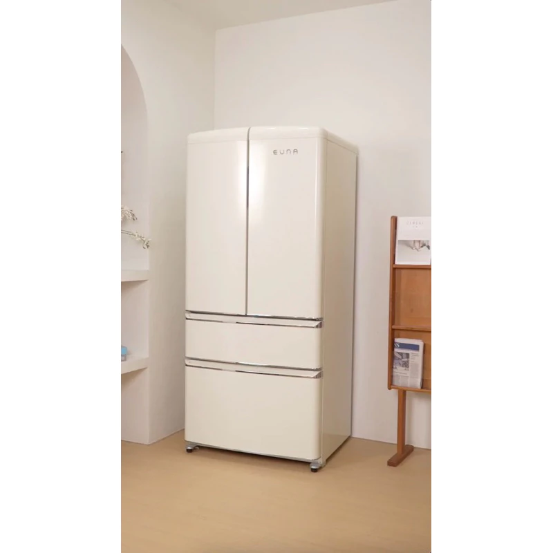 TỦ LẠNH CÔNG SUẤT LỚN 2 CÁNH RETRO EUNA 520WR - HÀNG CHÍNH HÃNG