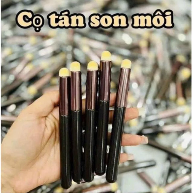 Cọ môi, cọ tán, cọ che khuyết điểm  đa năng nhỏ gọn tiện dụng dành cho phái đẹp