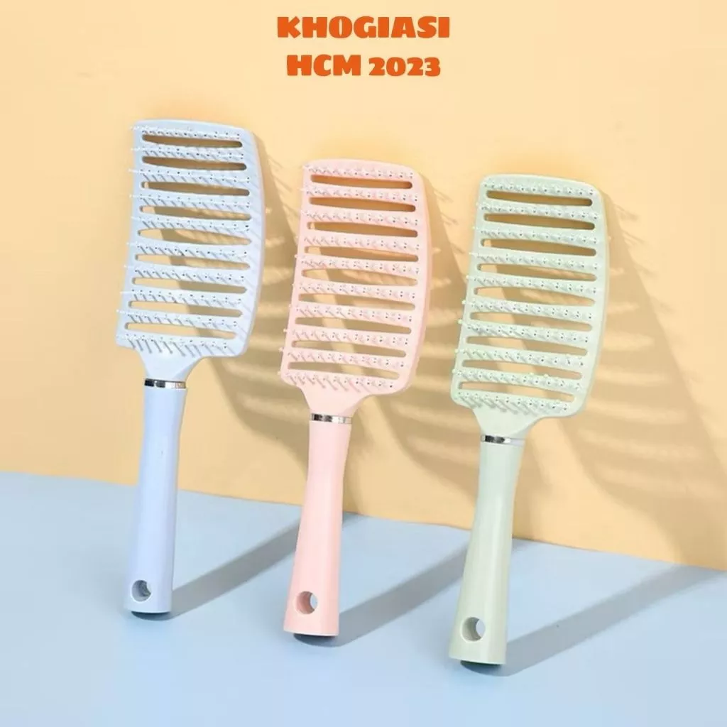 Lược Chải Tóc Tạo Kiểu Thiết Kế Hình Vòng Cung