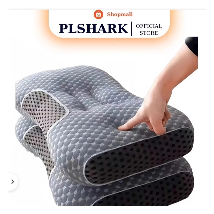 Gối Ngủ - Gối SPA chống đau mỏi cổ vai gáy thiết kế nằm ngửa và nằm nghiêng hạn chế ngáy giúp giấc ngủ ngon [ HÀNG TỐT ]