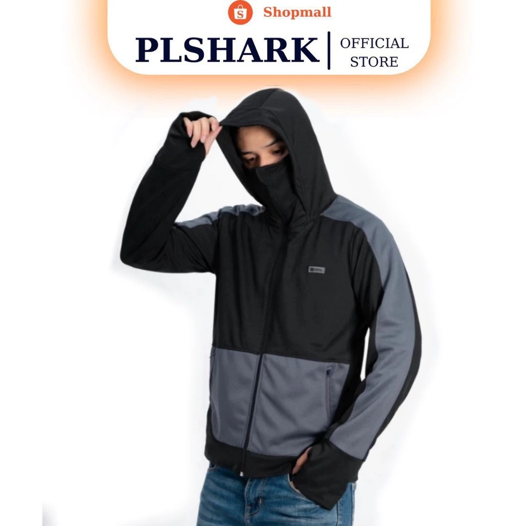 Áo chống nắng nam PLSHARK 2 lớp phối màu độc đáo chất liệu vải thoáng mát thấm hút mồ hôi [ HÀNG CHÍNH HÃNG ]