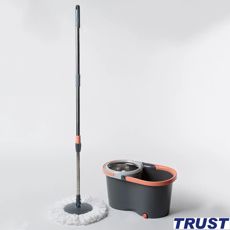 Bộ lau nhà 360 độ UTRUST A04, Bao gồm Xô, cây lau & 2 miếng bông lau