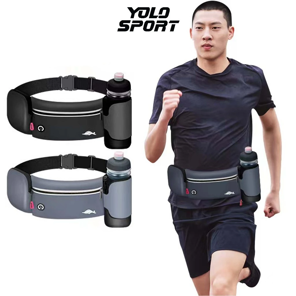 Túi Đeo Hông Chạy Bộ Đa Năng Đựng Được Chai Nước Phản Quang Thể Thao Chống Thấm Nước Đeo Bụng Đựng Điện Thoại Nam Nữ