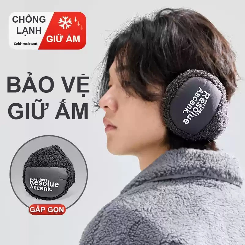 Bịt tai mùa đông cao cấp Chính hãng Điều chỉnh được kích thước cực êm và dễ chịu không bị đau nhức khi sử dụng