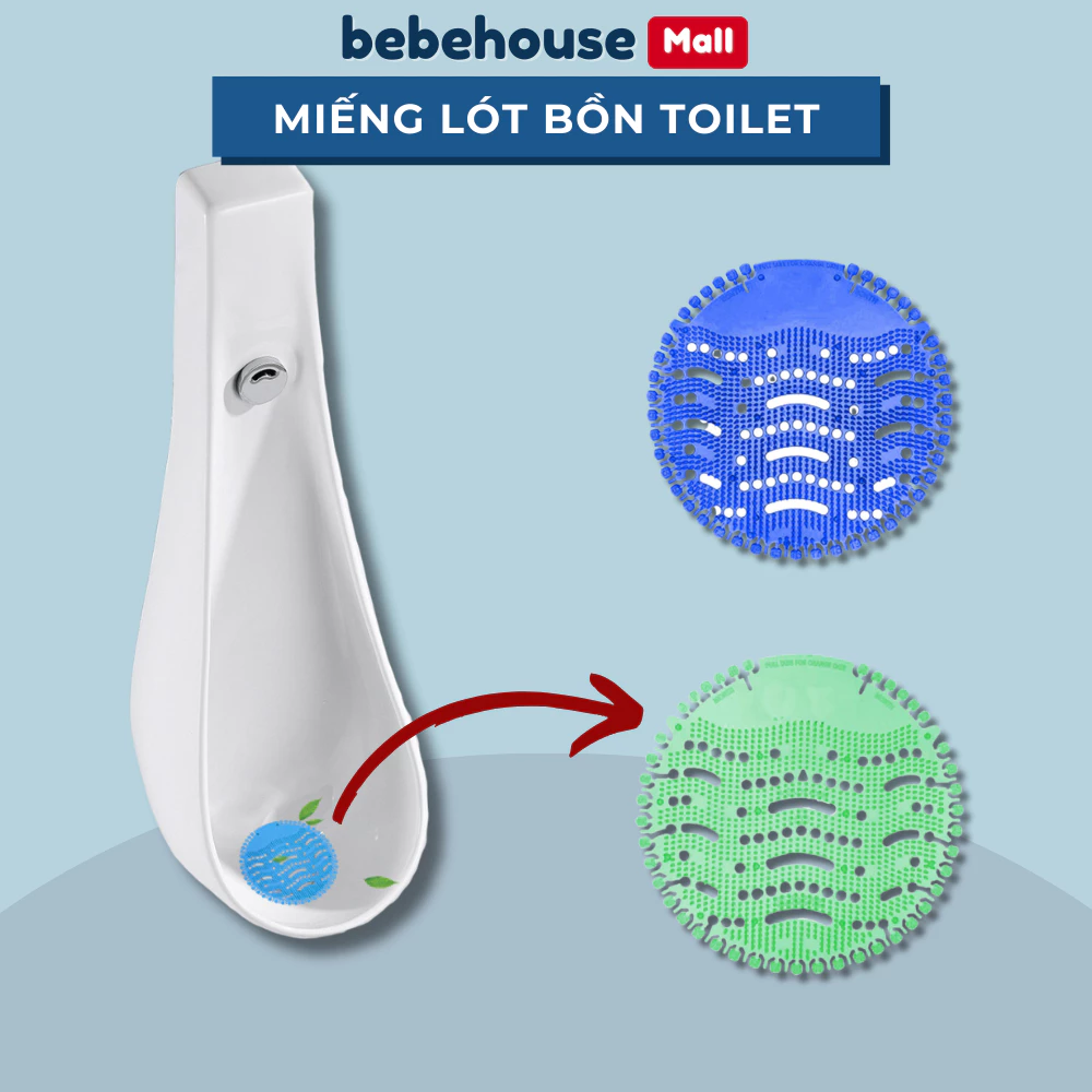 Tấm Lưới Khử Mùi Bồn Tiểu Nam Cống Mùi Hương HT012 BEBEHOUSE