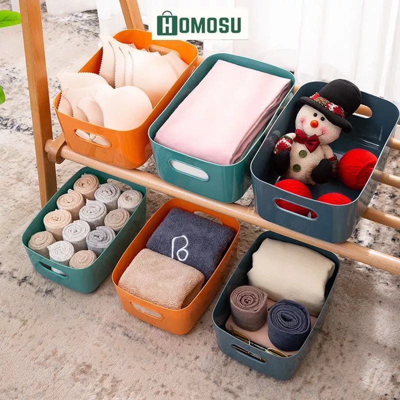 Hộp Đựng Đồ Bằng Nhựa, Khay Đựng Đồ Đa Năng Nhựa Dày Dặn, Siêu Chắc Chắn, Có Tay Cầm Nhiều Màu Tiện Dụng Cao Cấp Q001