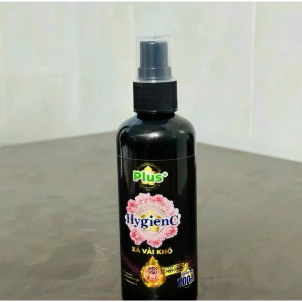 [Combo 5chai _ 10 chai]Xịt Vải Khô Khử Mùi HygienC Hàng Việt Nam - Dung Tích 100ml/Chai Xịt