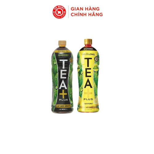 Trà Ô Long Tea Plus/Ô Long chanh chai 1 lít