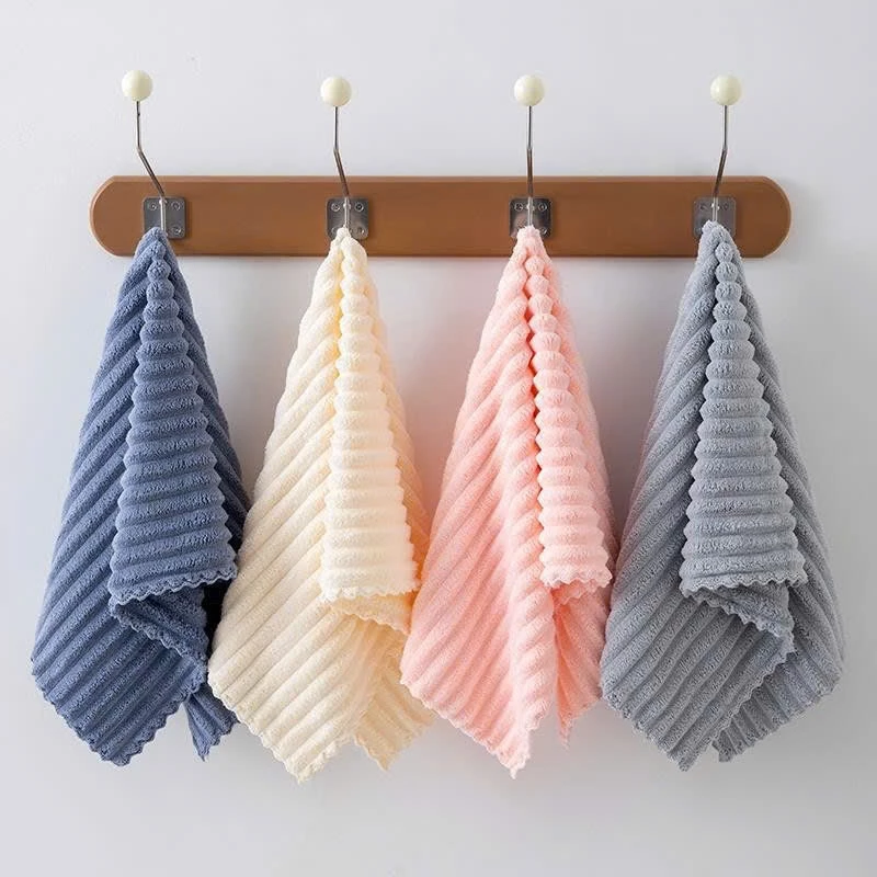 Khăn Mặt Lông Cotton Dệt Thấm Hút , Kháng Khuẩn Nội Địa Trung Cao Cấp
