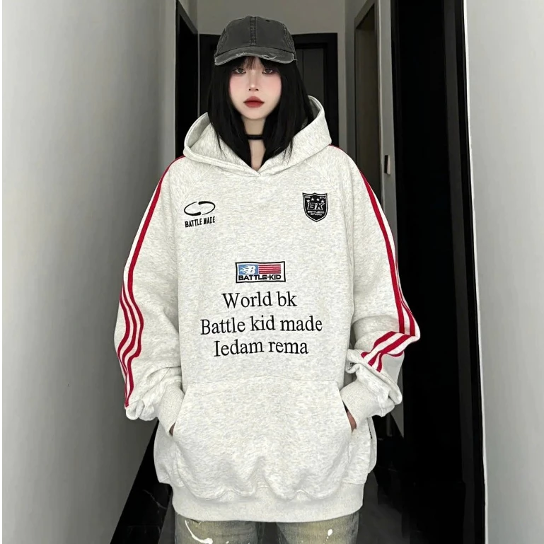 Áo khoác nam HOODIE BATTLE Nỉ Bông Form Rộng Nữ mùa đông cặp đôi Unisex