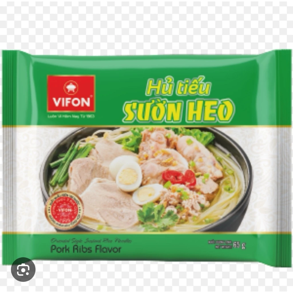 Hủ Tiếu Sườn Heo Vifon Gói 65g - VF92