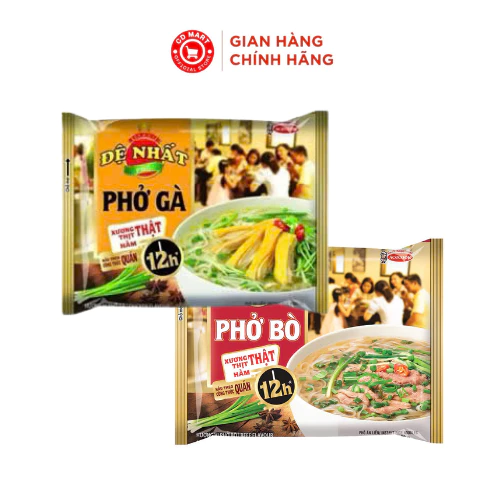 Phở Đệ Nhất vị bò/gà, gói 65g