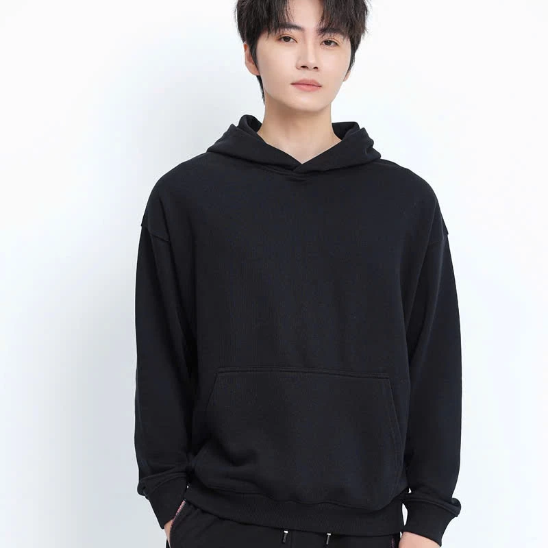 áo nỉ hoodie chất liệu nỉ cotton dành cho các bạn nam và nữ Menswear Dài Tay áo  khoác