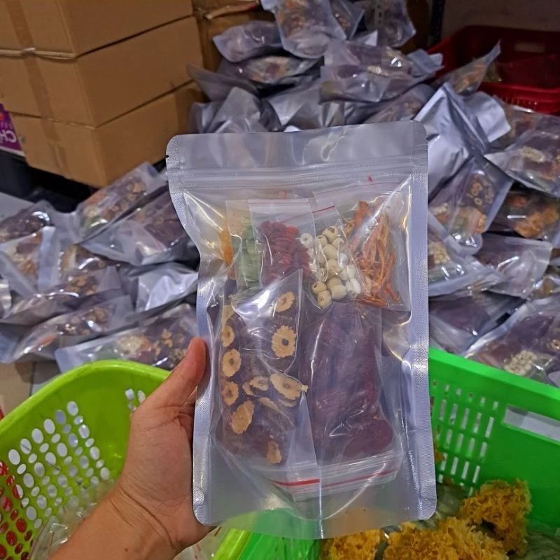 ( Tặng tuyết yến vụn) COMBO 3 sét chè dưỡng nhan 900g