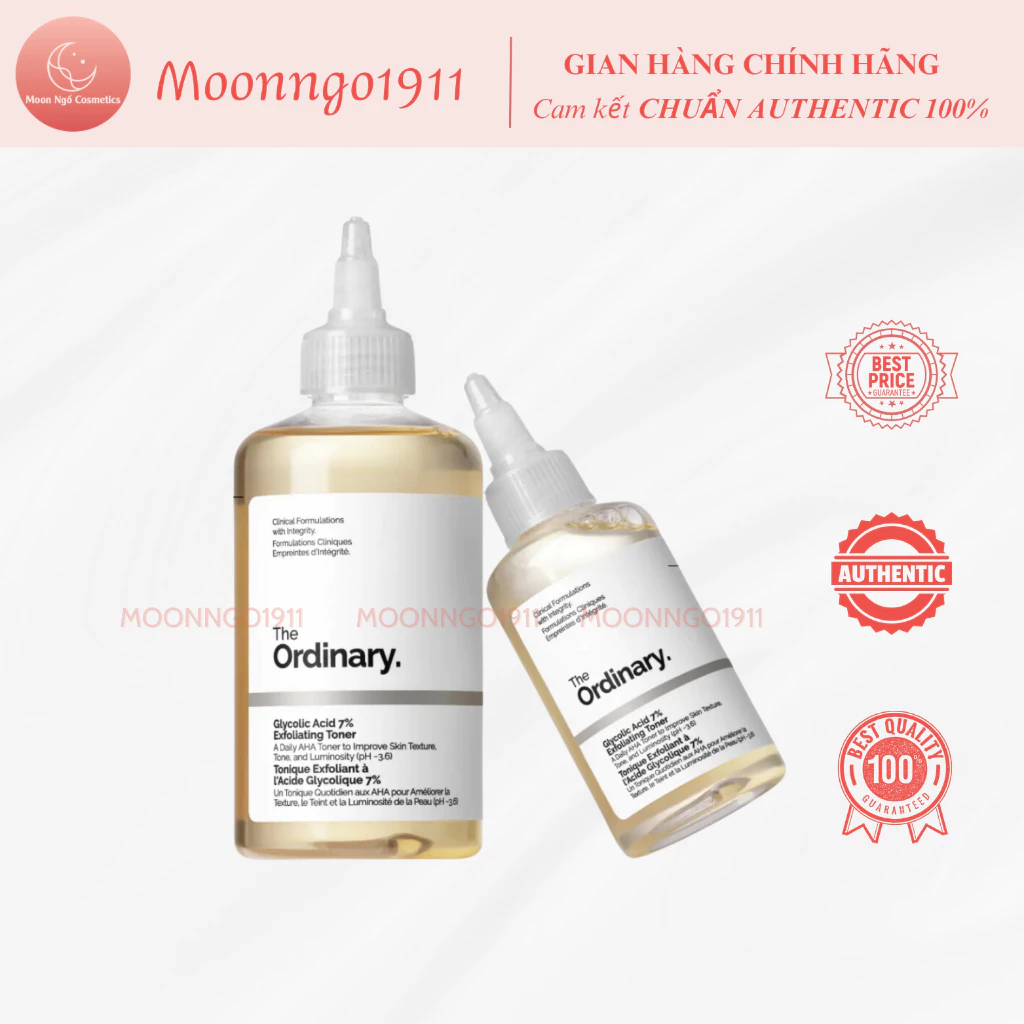 TONER THE ORDINARY GLYCOLIC ACID 7% TONING SOLUTION 100ML