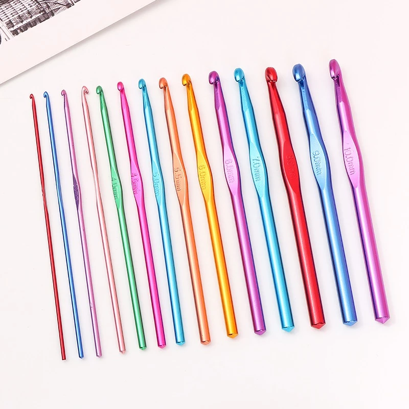 Kim Móc Len Inox Không Gì Từ Size 2mm Đến 10mm, Cây Móc Len Cho Người Mới Bắt Đầu