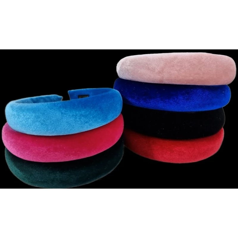 cài băng đô vải nhung xịn bản 3cm dùng để cài đầu kết hợp cùng áo dài nhung dùng để chụp ảnh, biểu diễn văn nghệ