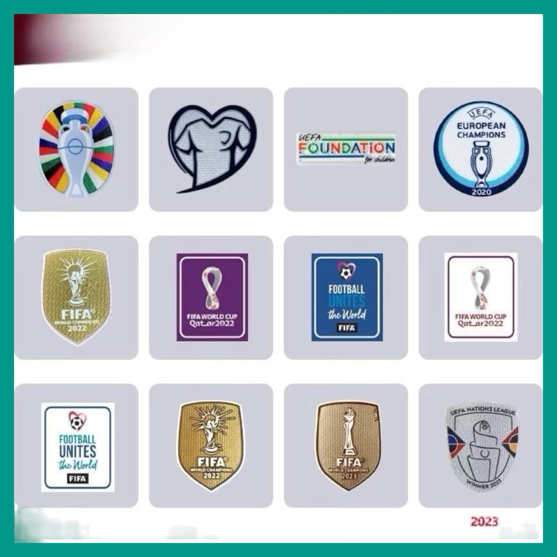 Logo Patch Tay Bóng Đá Chuẩn Thi Đấu