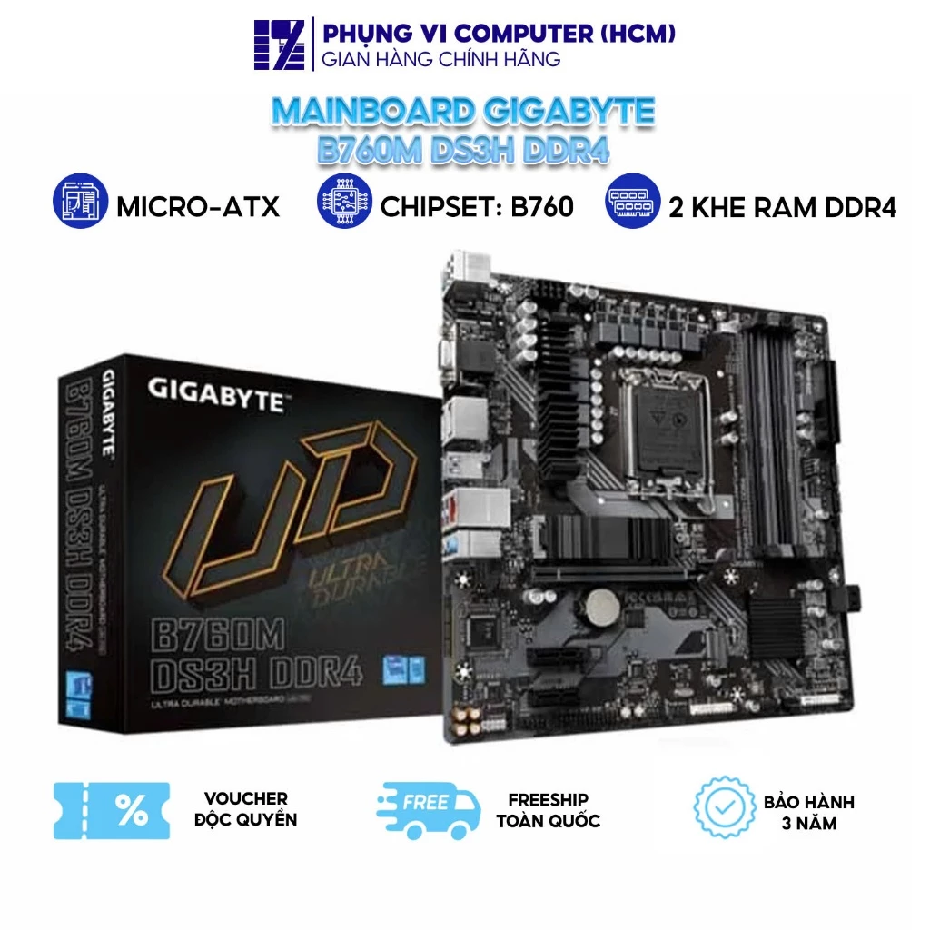 B760M DS3H DDR4
