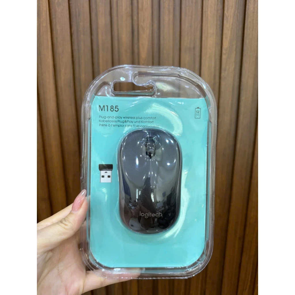 (HÀNG XỊN) Chuột Không Dây M185 BH 12T