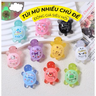 COMBO 10 tuis ĐỌC MÔ TẢ[ TỔNG HỢP ĐỒTỤC TÚI MÙ PHÁT SÁNG RÙA MINI💕 Túi kẹo bóc quà bất ngờ blink box , túi mù ngẫu nhiê