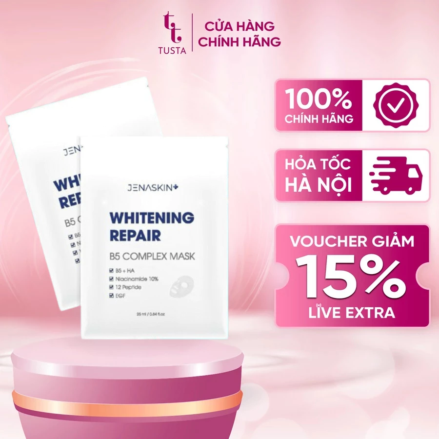 Mặt Nạ Cấp Ẩm Whitening Repair B5 Complex Mask Jenaskin