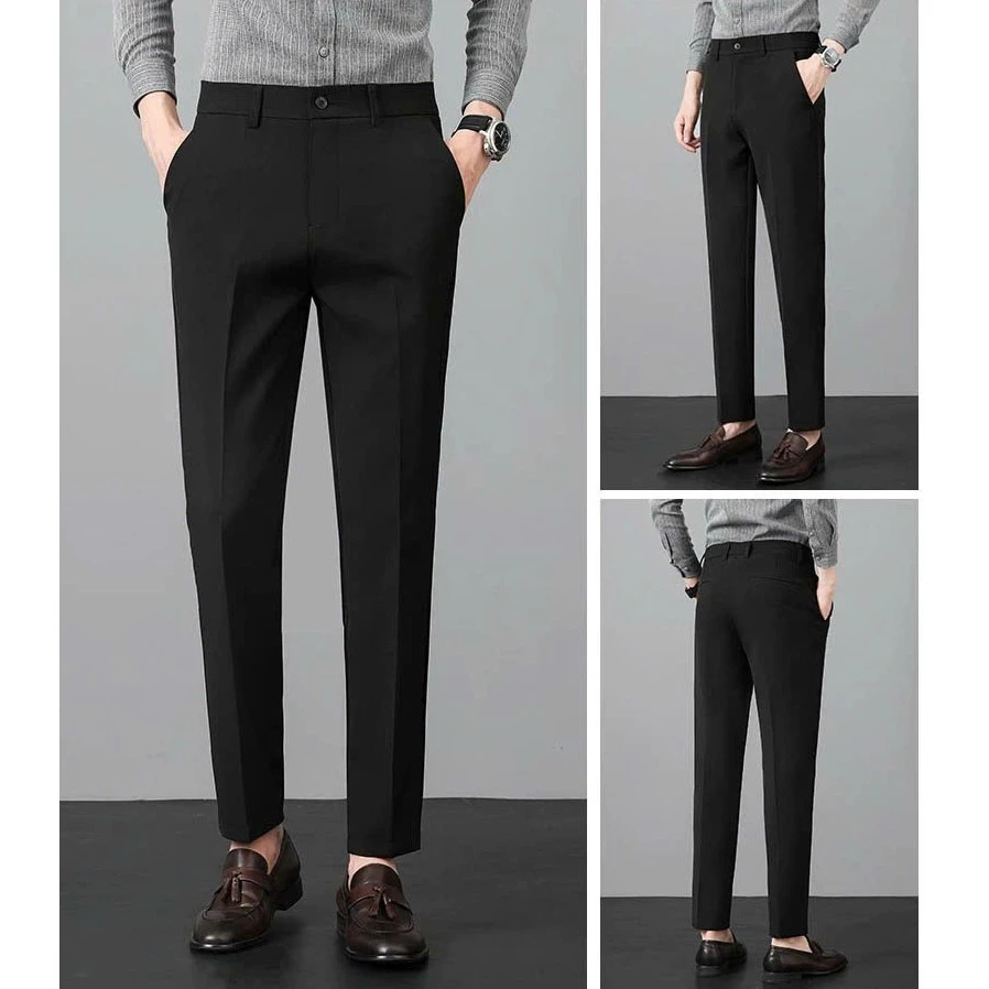 [FULL SIZE ] QUẦN TÂY NAM CAO CẤP VẢI CO GIÃN MỀM MƯỢT DÁNG HÀN MẶC TÔN BODY HÀNG ĐẸP QUẦN TÂY ÂU NAM DÀI X1 QTN