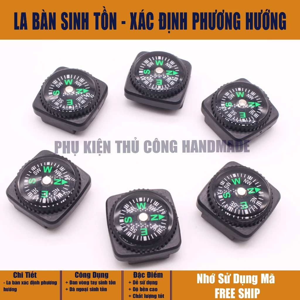 La Bàn Xác Định Phương Hướng - Dã Ngoại Cắm Trại Siêu Bền