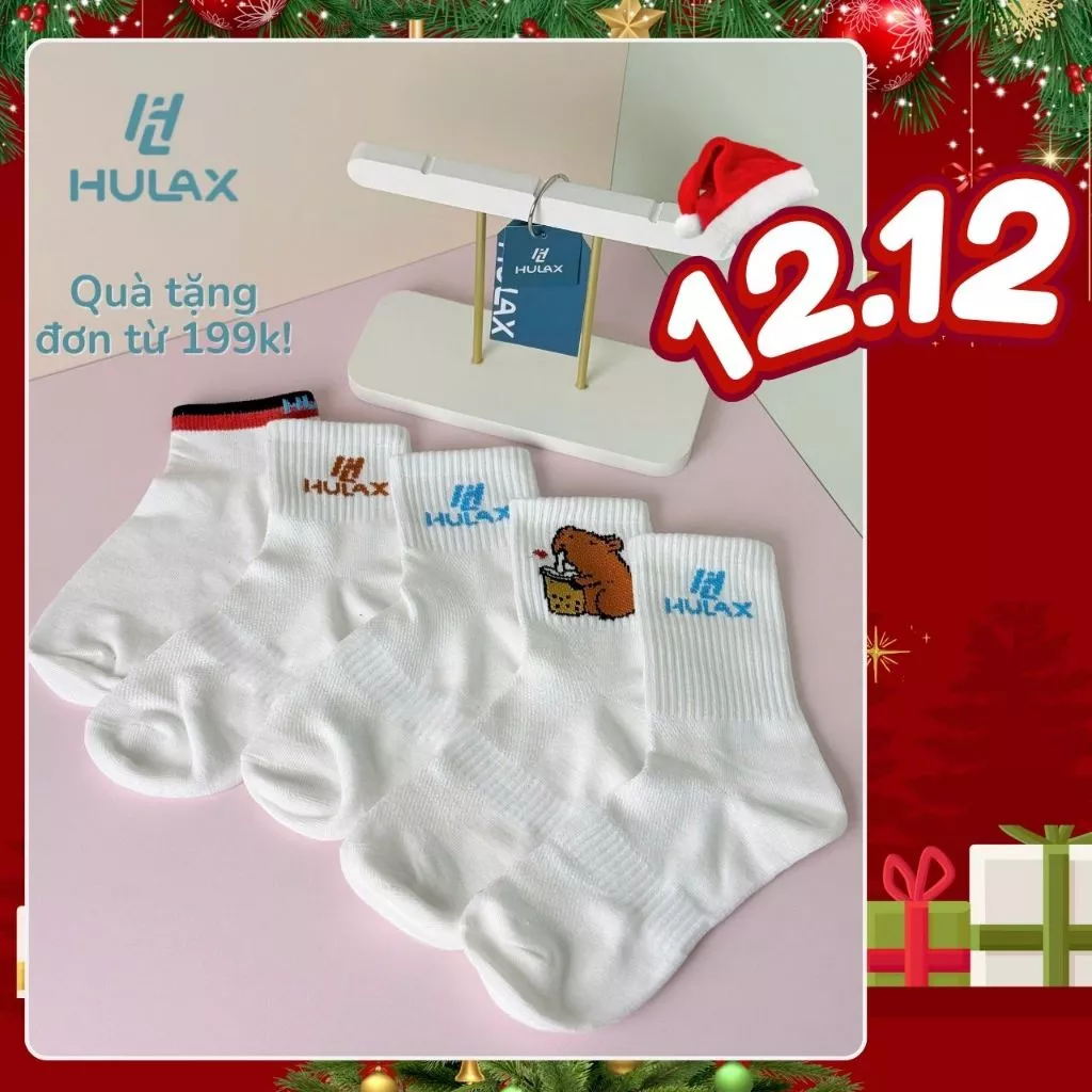 [QUÀ TẶNG] Tất Cao Cổ, Cổ Lửng, Cổ Thấp Unisex 𝙃𝙐𝙇𝘼𝙓 Đơn từ 99k