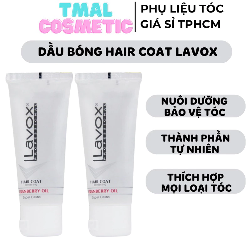 Dầu Bóng Tuýp Lavox Dưỡng Tóc Mềm Chắc Khoẻ 60ml