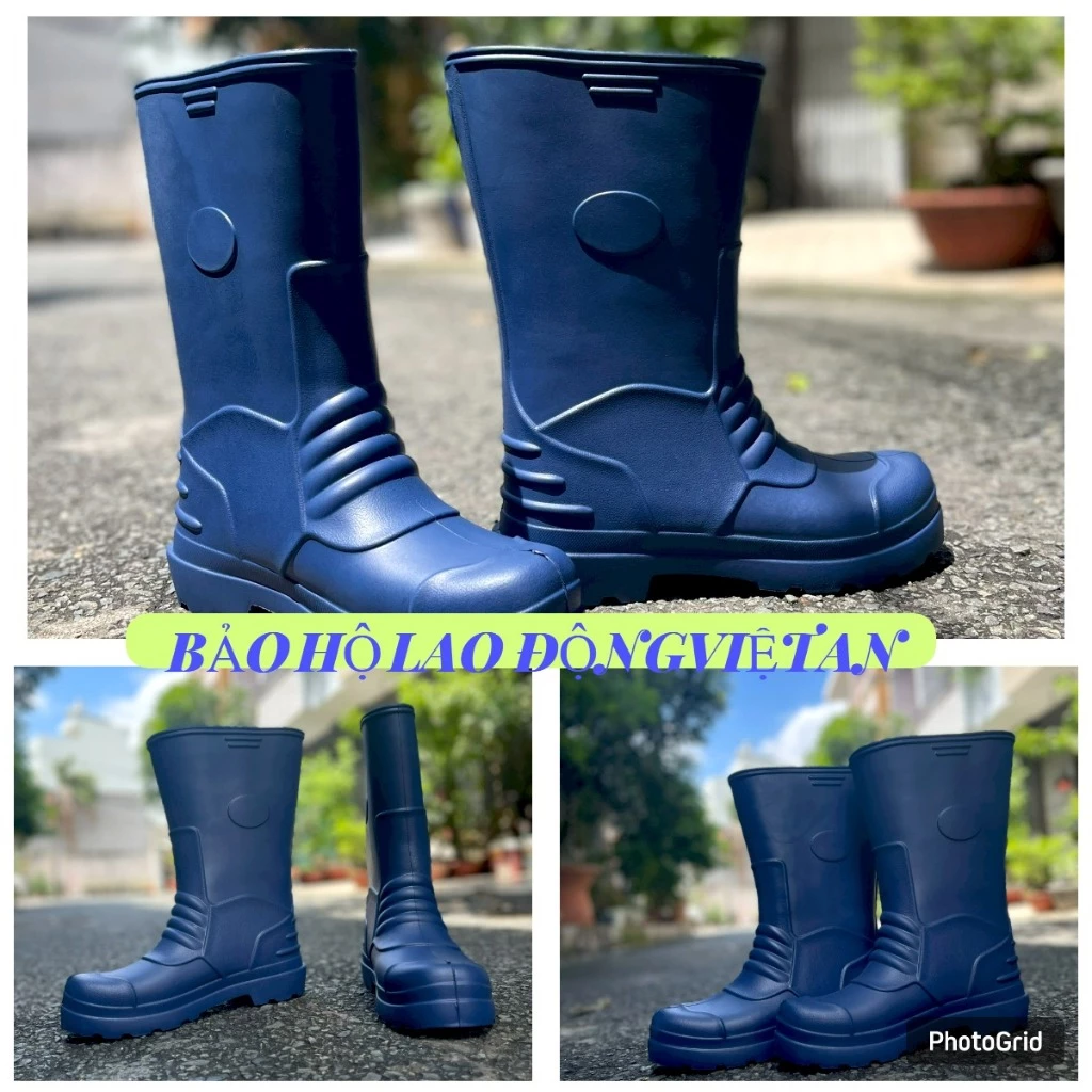 Ủng Xốp Màu Nâu Siêu Nhẹ Chống Thấm Nước Hãng VAC - Đầy đủ Size- Hình Thật 100%