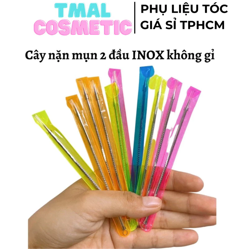 Cây nặn mụn 2 đầu inox không gỉ