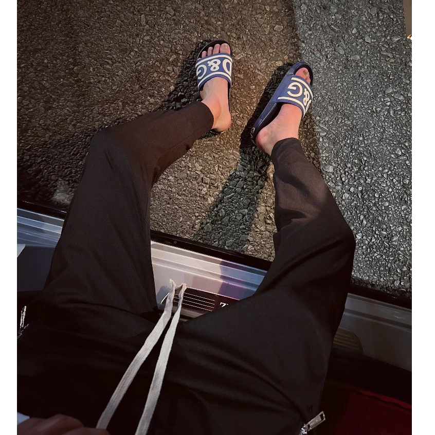 Quần Jogger DSQ Trơn Chất Liệu Umi Cao Cấp Bản Dây To Thời Trang Nam Hàng = Quảng Châu