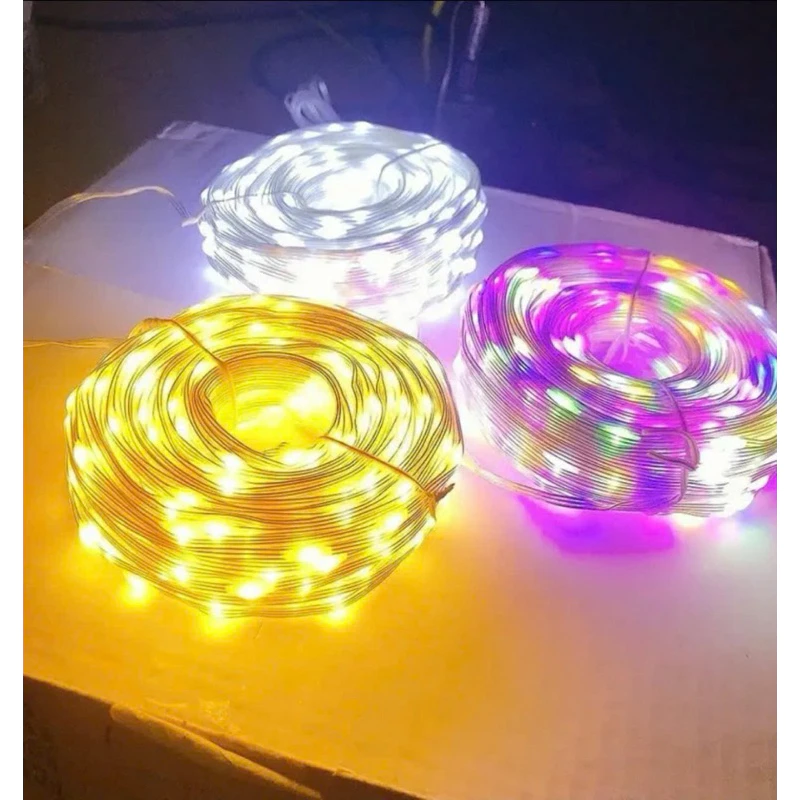 Đèn led hạt gạo trang trí,ngoài trời,chống nước,20m-40m