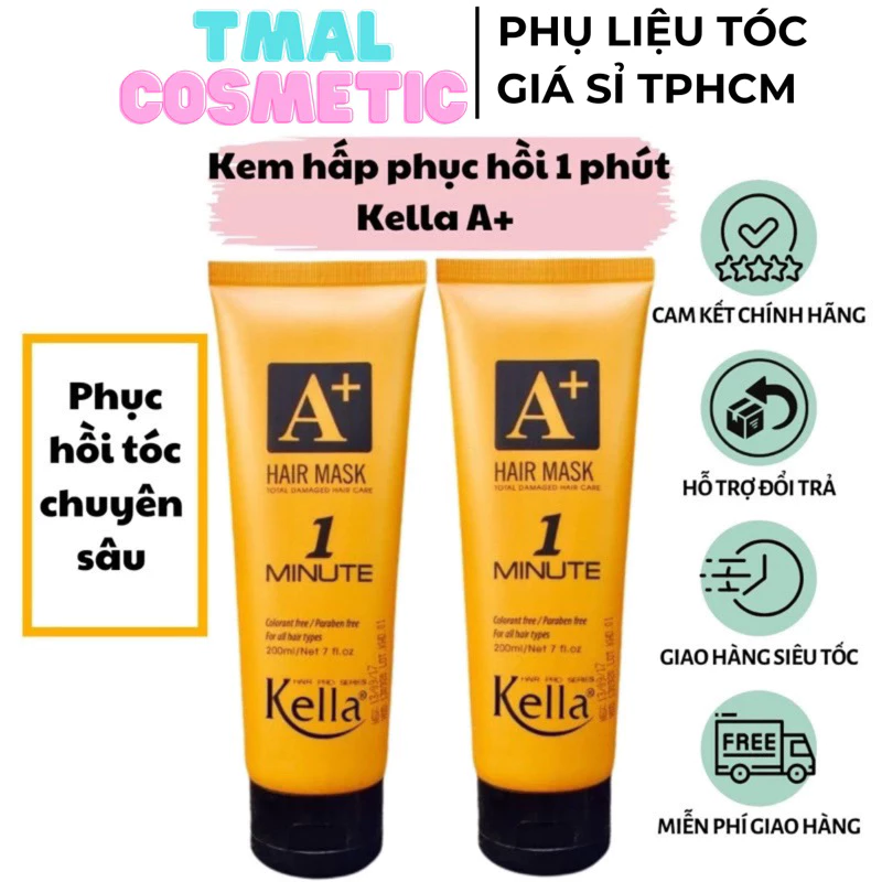 Kem Hấp Phục Hồi 1 Phút Kella A+ Premium 200ml