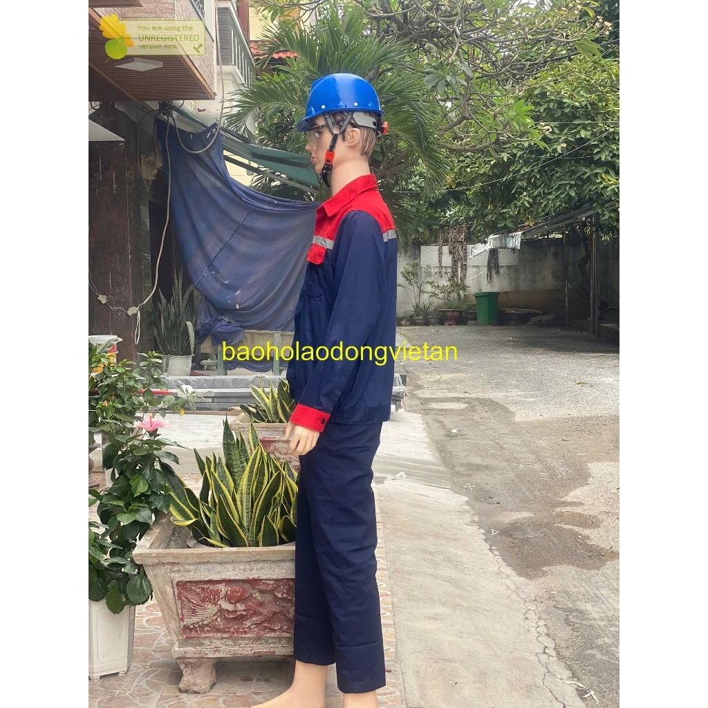 CẢ BỘ Quần áo bảo hộ lao động vải kaki dày 3.1, xưởng sản xuất không qua trung gian