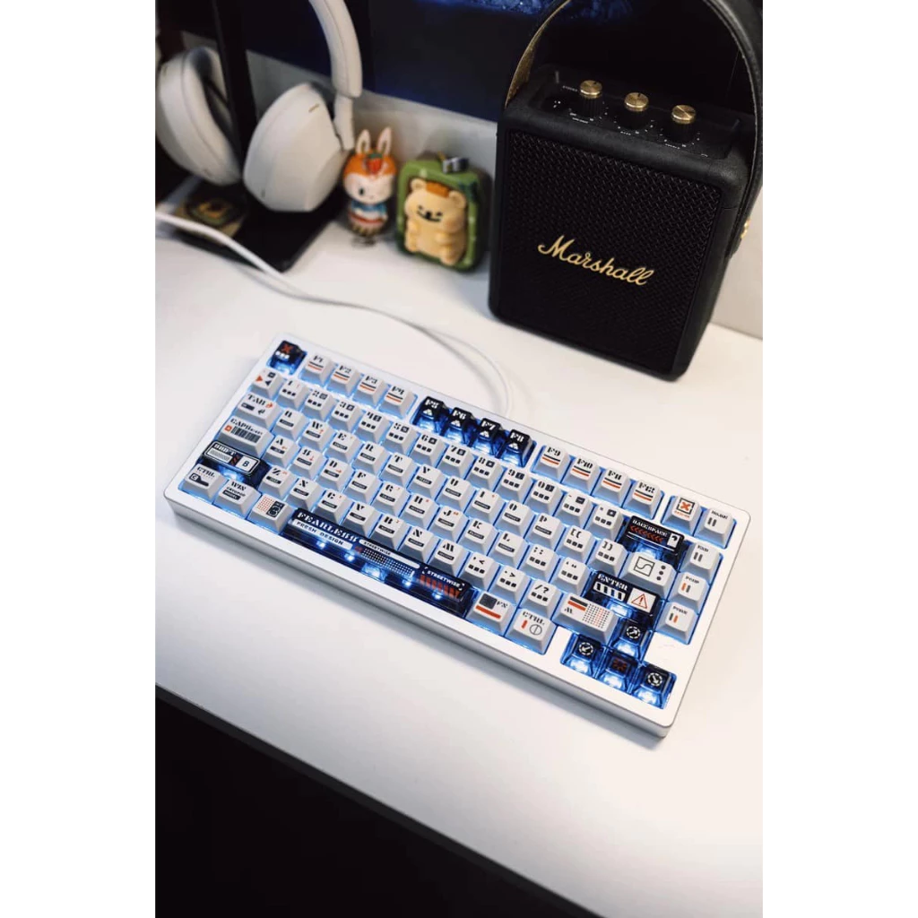 Keycap Rainy75 & ND75 PBT- Doubleshot