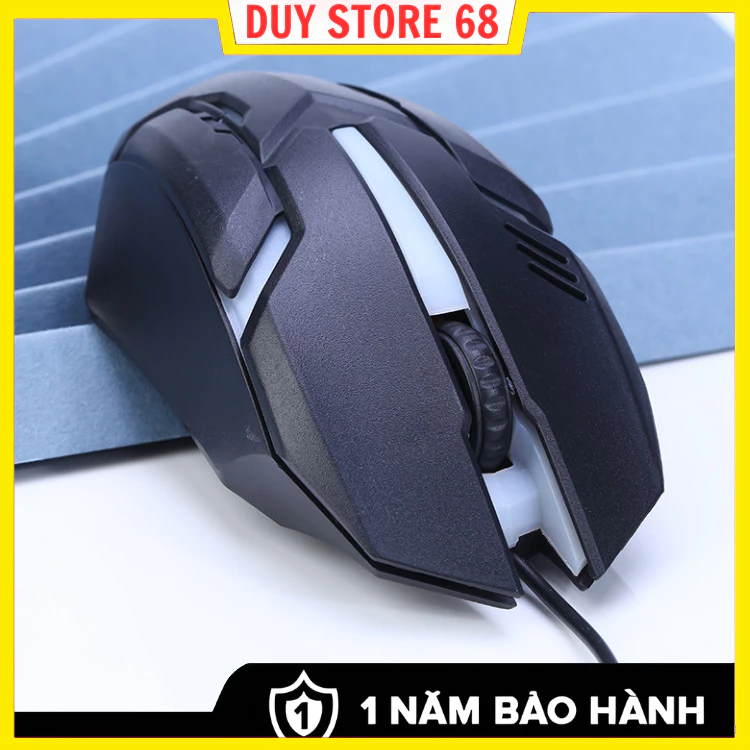 Chuột Quang Chơi Game Có Dây G5 Không Gây Tiếng Ồn Dùng Cho PC Laptop