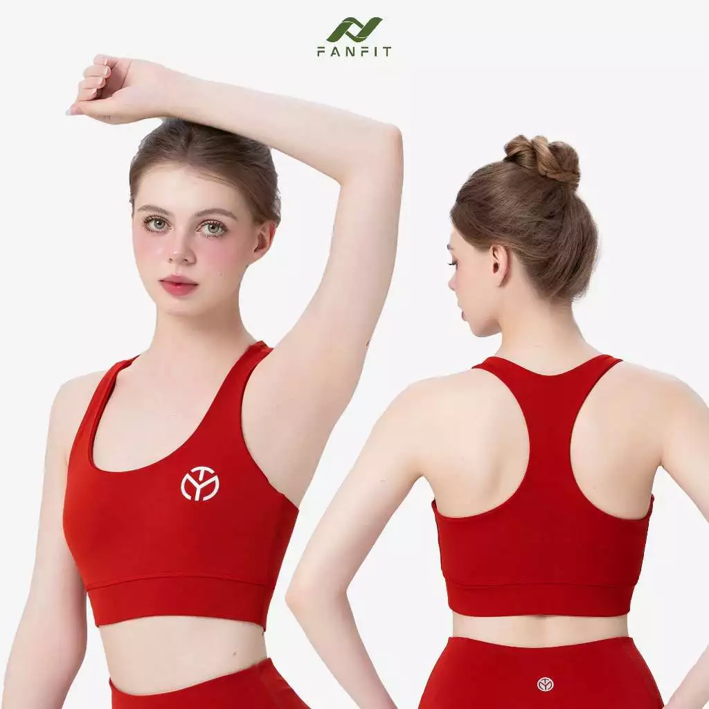Áo bra thể thao Nữ tập Gym Yoga Pilates FANFIT FFSB003 - Tặng mút cao cấp