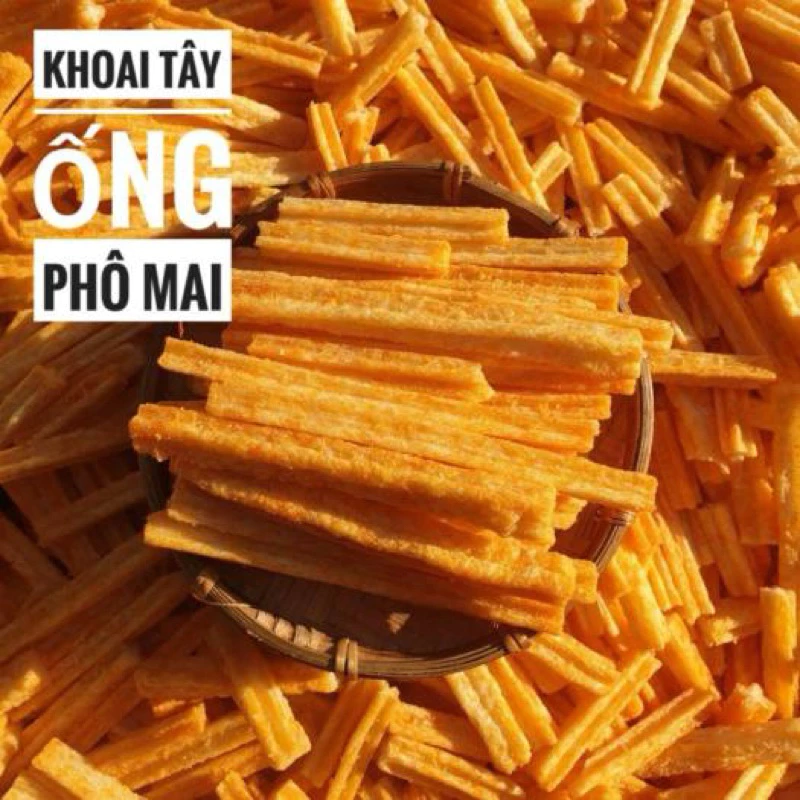 KHOAI TÂY ỐNG LẮC PHÔ MAI TO ĐẠI THƠM NGON 1KG