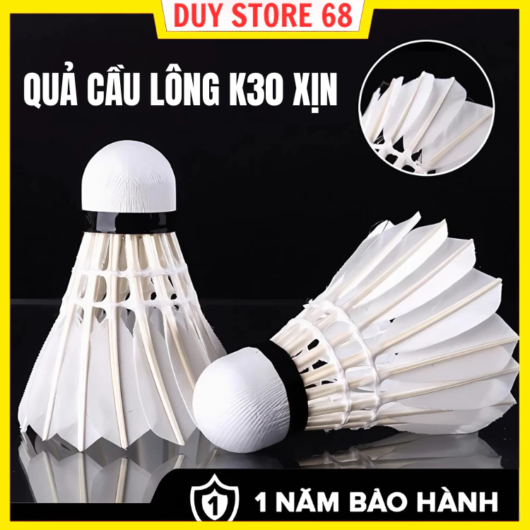 Quả cầu lông K30 giá siêu rẻ tiêu chuẩn thi đấu phù hợp cho học sinh sinh viên