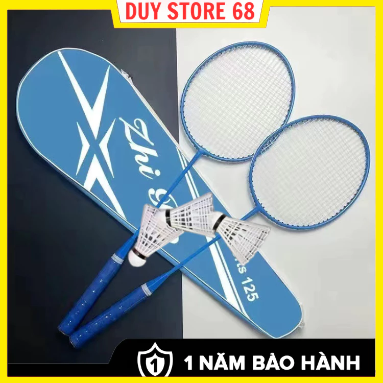 Set 2 Vợt Cầu Lông Chính Hãng Kèm Túi Chất Lượng Cao Tặng kèm 3 quả cầu Xịn , Bảo Hành 12 Tháng
