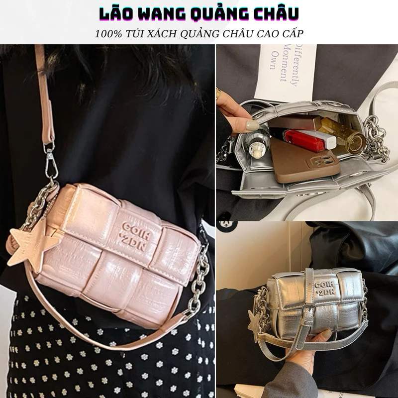 Túi đan kèm chùm sz 17 ko box-(Chi695)