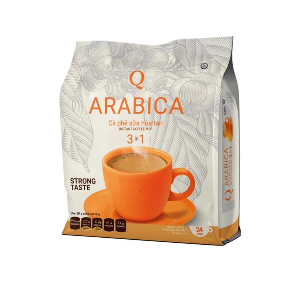 Cà phê Arabica Hòa tan 24 gói x 20g