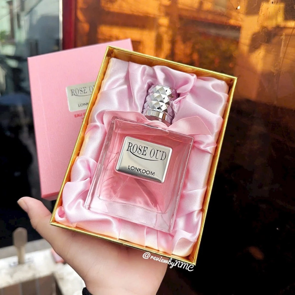 TT9 - NƯỚC HOAA ĐU BAII BLACKK & ROSEE OUDD CAO CẤP HỘP GỖ 100ML NỘI ĐỊAAA LONKOOM