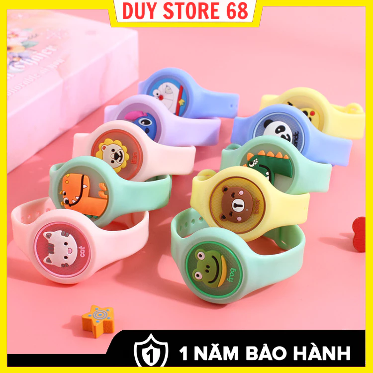 Đồng hồ trẻ em thông minh Máy đuổi điện tử kỹ thuật số di động có đèn sáng cho trẻ em